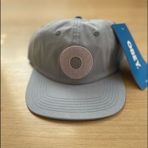 BLOCK 6 PANEL STRAPBACK: GOOD GREY O/S